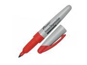 Permanent Markers Fine Tip 12 Pk Red Ink