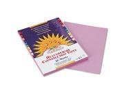 Pacon 7103 SunWorks Construction Paper Heavyweight 9 x 12 Lilac 50 Sheets