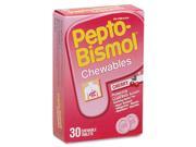 Pepto Bismol Tablets Chewables 30 BX Cherry