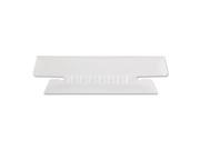 Hanging File Folder Tabs 1 3 Tab 3 1 2 Inch Clear Tab White Insert 25 Pack