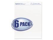 Easel Pad Unruled 25 x 30 30 Sheets Pad 6 Pads Pack
