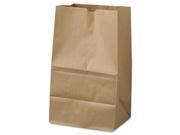 20 Squat Paper Grocery Bag 40lb Kraft Std 8 1 4 x 5 15 16 x 13 3 8 500 bags