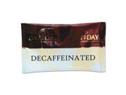 100% Pure Coffee Decaffeinated 1.5 oz Pack 42 Packs Carton