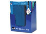 2 Pocket Pencil Pouch 24 CT Assorted