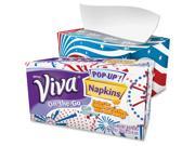 On The Go Napkins 1 Ply 8 1 10 X 10 White 65 pack