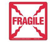 Shipping and Handling Self Adhesive Label 4 x 4 FRAGILE 500 Roll