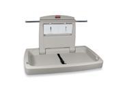 Rubbermaid 781888 Sturdy Station 2 Baby Changing Table Off White