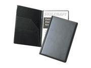 Steno Pad Holder f 6 x9 80 pg. Notebook Vinyl Black