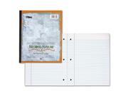 TOPS Second Nature Wireless Notebook 100 Sheet College Ruled 11 x 9 1 Each White Paper