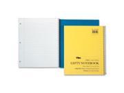 TOPS Lefty Kraft Legal Ruled Notebook 80 Sheet Legal Narrow Ruled 9 x 11 1 Each Assorted Paper