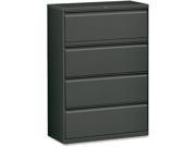 Lateral File 4 Drawer 42 x18 5 8 x52 1 2 Charcoal