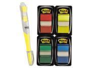 Page Flag Value Pack Assorted Colors 200 1 Flags 50 Highlighter Pen Flags