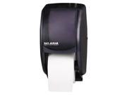 San Jamar SJMR3500TBK Tissue Dispenser 7 .50in.x7in.x12 .75in. Black Pearl
