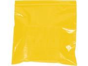 Aviditi PB3565Y Polyethylene Reclosable Bag 6 Length x 4 Width 2 mil Thick