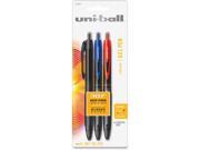 Uniball Gel Pen 307 0.7mm 3 PK Assorted