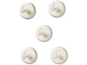 Original Magnetic Hooks 1.1 4 D 5 PK White