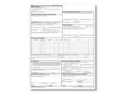 ADA Dental Claim Form 2012 Version Laser Cutsheet