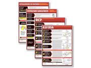 ComplyRight WR1150 Lifesaving Poster Set 4 SP