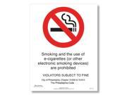 ComplyRight EPP10 Philadelphia No Smoking