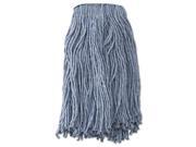 Boardwalk - UNS 2020B - Mop Head, Standard Head, Cotton/Synthetic Fiber, Cut-End, #20, Blue, 12/Carton Boardwalk - UNS 2020B - Mop Head, Standard Head, Cotton/Synthetic Fiber, Cut-End, #20, Blue, 12/Carton