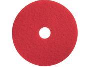 Floor Spray Buffing Pad Conventional 14 5 CT Red