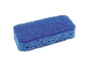 All Surface Scrubber Sponge 2 1 2 x 4 1 2 1 Thick Blue 12 Carton