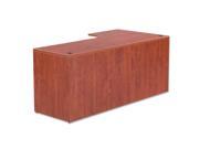 Alera ALEVA25R7236MC Alera Valencia Right Corner Credenza Shell 72w x 36d x 29 1 2h Medium Cherry