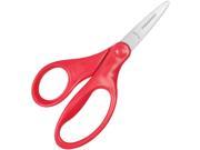 Pointed Tip Kids Scissors 5 Red