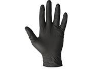 Disposable Progaurd Gloves Nitrile Lg 10BX CT Black