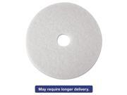 Low-Speed Super Polishing Floor Pads 4100 21-Inch White 5/Carton Low-Speed Super Polishing Floor Pads 4100 21-Inch White 5/Carton