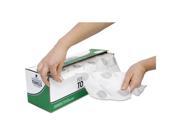 Dry Foodservice Towel 1 Ply 15 x 7 1 2 White 200 Roll 4 Roll Carton