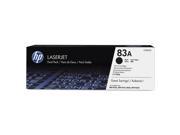 HP 83A CF283AD Black Original LaserJet Toner Cartridges 2 pack