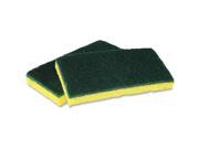 Scubber Cellulose Sponge 6.25 x3.2 6 PK Yellow Green