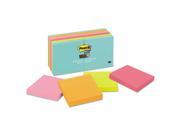 Super Sticky Pads in Miami Colors 3 x 3 Miami 90 Pad 12 Pads Pack