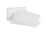 Blank Index Cards 3 x5 300 PK White