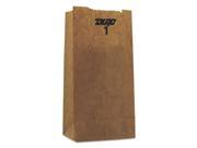 1 Paper Grocery Bag 30lb Kraft Standard 3 1 2 x 2 3 8 x 6 7 8 8000 bags