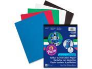 Glitter Cons Paper Pad 9 x11 1 2 50Shts PK Ast