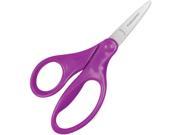 Pointed Tip Kids Scissors 5 Purple