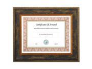 Executive Series Document and Photo Frame 11 x 14 Brown Frame