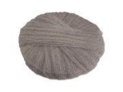 Radial Steel Wool Pads Grade 0 fine Cleaning Polishing 17 in Dia Gray