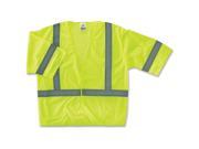 High Visibility Vest Class 3 S M Lime