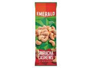 Snack Nuts Sriracha Cashews 1.25 oz Tube 12 Box