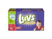 Diapers w Leakguard Size 1 8 to 14 lbs 104 Carton 87945CT