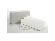 Blank Index Cards 3X5 White 1000 Cards PK 2 Packs CT