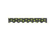 Dots On Chalkboard Lime Borders 6 Packs CT