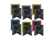 Chalk Pennants 10 Inch Cut Outs 3 Packs CT