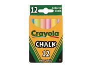 Crayola Colored Low Dust Chalk 36 Boxes