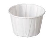 Genpak F200 Paper Portion Cups 2 Oz. White 250 Bag