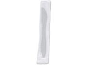 Plastic Knifes Ind Wrapped Med Weight 1000 CT WE