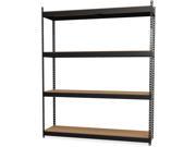Lorell Archival Shelving 40 x Box 4 Compartment s Recycled Black Steel Particleboard 1Each LLR99840